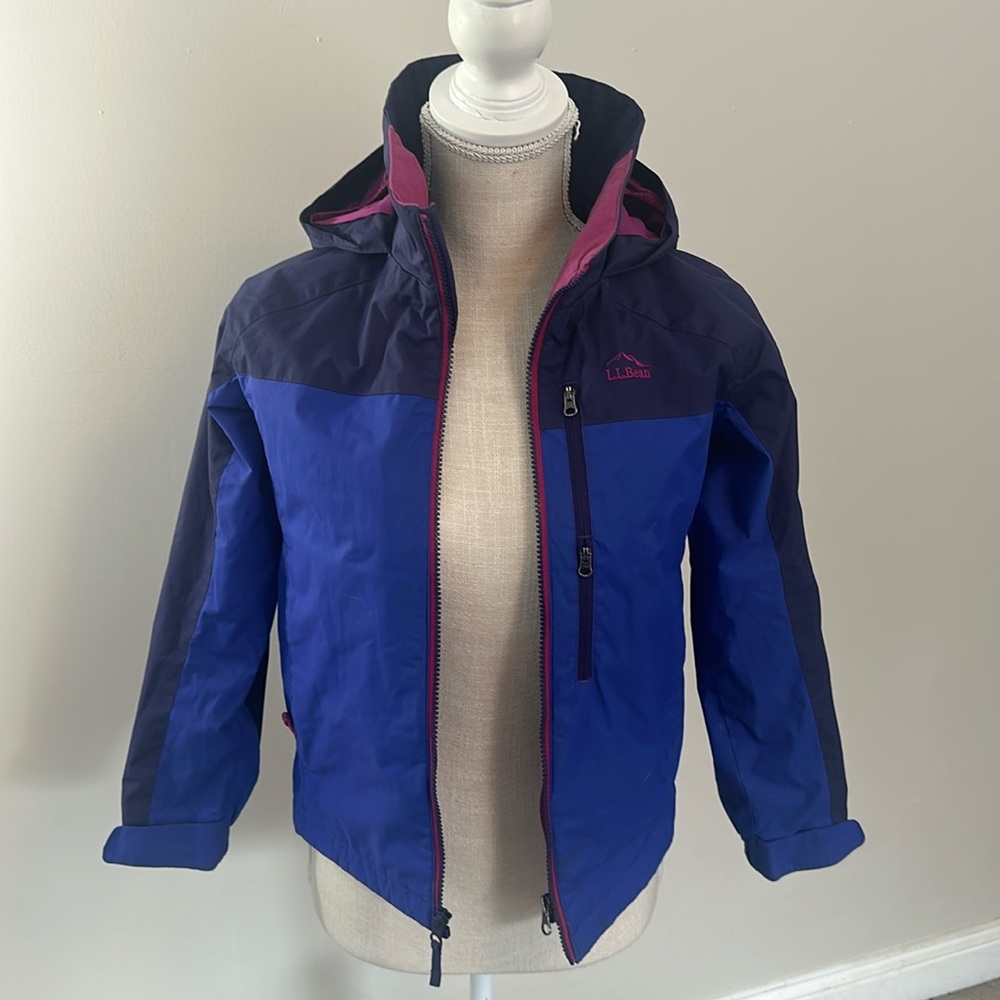 Kids LL Bean‎ Shell Jacket Size 8